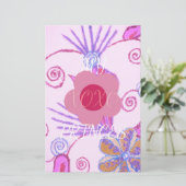 マイリトルプリンセス:ベビーピンクベクトル感動的 便箋 (スタンド正面)