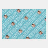 マイリトルボス |お礼のメッセージ ラッピングペーパーシート (正面)