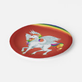 マイリトルポニーレインボー紙プレート ペーパープレート (アングル)