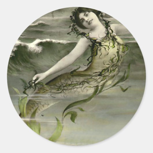 マイリトルマーメイド ラウンドシール (正面)