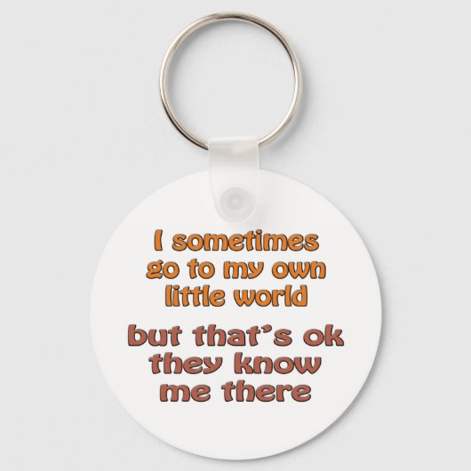 マイリトルワールド キーホルダー (正面)