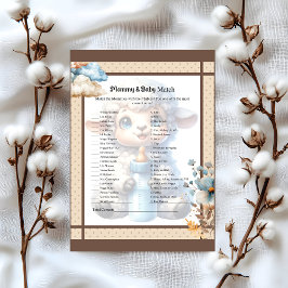 マイリトル・ラム_ママとベビーの試合 レターヘッド