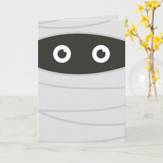 マイリールミイラ カード (黄色い花)