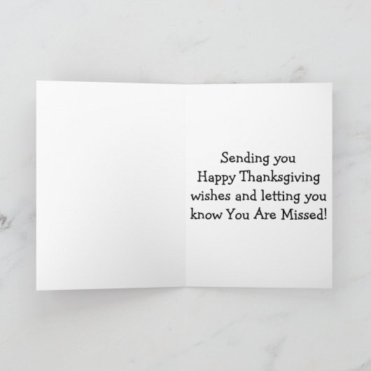 マイルの国チャーム感謝祭の願い シーズンカード (内部)