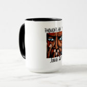 マイルの思考 マグカップ (正面左)