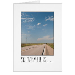 マイルの空の高速道路のシーンを越えて