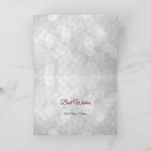 マイルの間で法律の中でクリスマスの兄妹 カード (内部)