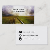 マイルを渡って 名刺 (正面/裏面)