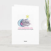 マイルを越えた聖降誕祭お目出とう シーズンカード (裏面)