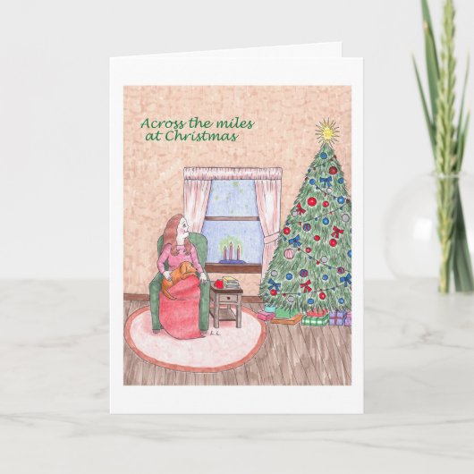 マイルを越えた聖降誕祭お目出とう シーズンカード (正面)