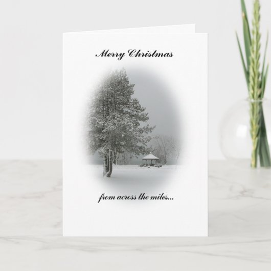 マイルを越えた聖降誕祭お目出とう シーズンカード (正面)