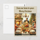 マイルを越えてクリスマス ポストカード (正面/裏面)