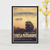 マイルを越えて カード (黄色い花)