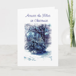 マイルを越えて クリスマスカード