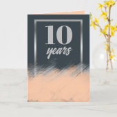 マイルスカスタムト従業員の記念日 カード (黄色い花)