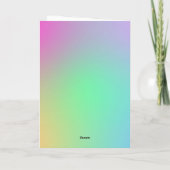 マイルストーンとメモリの15周年の旅 招待状 (裏面)