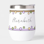 マイルストーンの誕生日21番目の名前パープルグリーン (左面)