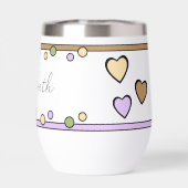 マイルストーンの誕生日21番目の名前パープルグリーン (背面)