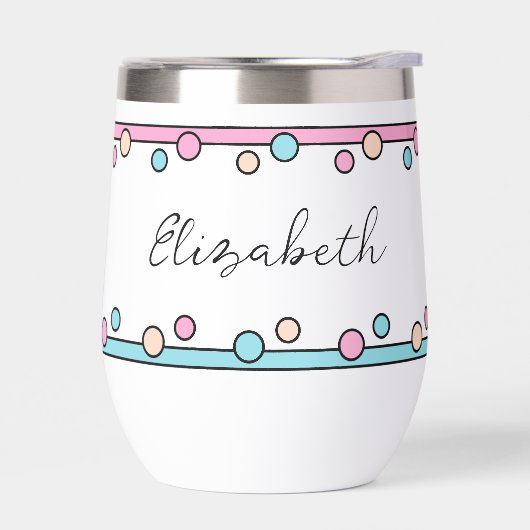 マイルストーンの誕生日21st名ターコイズピンク (左面)