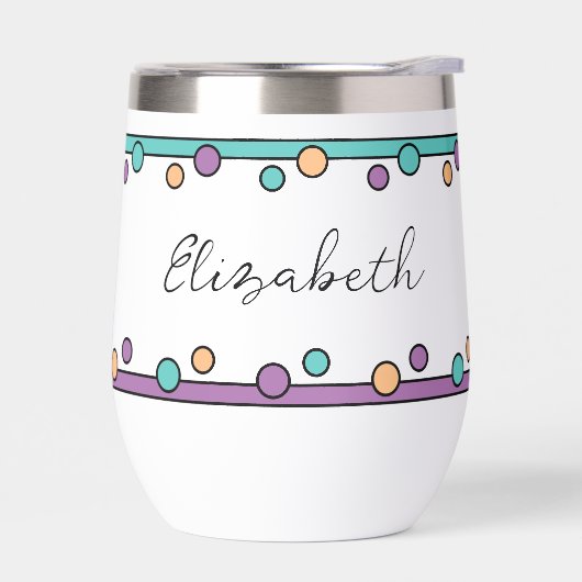 マイルストーンの誕生日30th名オレンジグリーン (左面)