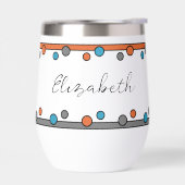 マイルストーンの誕生日50th名の青いオレンジ (左面)