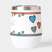 マイルストーンの誕生日50th名の青いオレンジ (背面)