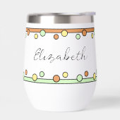 マイルストーンの誕生日50th名イエローオレンジ (左面)