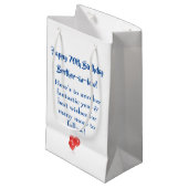 マイルストーンカスタム誕生日抱き枕 スモールペーパーバッグ (正面アングル)
