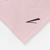 マイルストーンシックアントラーアローフラワーズベビー記念 フリースブランケット (角)