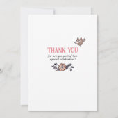 マイルストーンシャワーbyメール誕生日 招待状 (裏面)