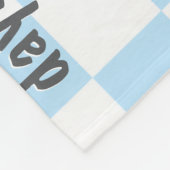 マイルストーンスニップスとカタツムリベビー フリースブランケット (角)