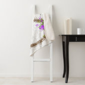 マイルストーンベビーブランケット-ラマ-紫 シェルパブランケット (インサイチュ)