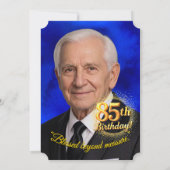 マイルストーン誕生日招待状 招待状 (裏面)