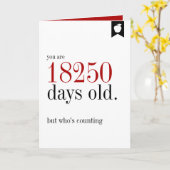 マイルストーン誕生日日旧誕生日 カード (黄色い花)