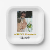 マイルストーン90th誕生日2の写真 ペーパープレート (正面)