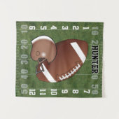 マイルストーン ベイビー フォト プロップ フットボール 🏈 スポーツ タペストリー (正面(横))