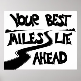 マイルス最高のマラソン観戦ポスター ポスター