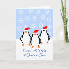 マイルス・クリスマスのペンギン シーズンカード