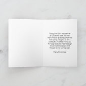 マイルス・クリスマスの向こう側のサンタ シーズンカード (内部)