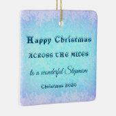 マイルス・クリスマス2020の義母の向こう セラミックオーナメント (右)