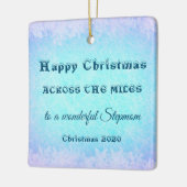 マイルス・クリスマス2020の義母の向こう セラミックオーナメント (左)