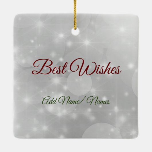 マイルス・クリスマス2020友だち セラミックオーナメント (裏面)