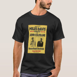 マイルス・デイビス・クインテットとジョン・コルトレーン・ストックホルム19 Tシャツ
