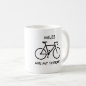 マイルズは私のセラピー コーヒーマグカップ (正面右)