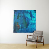 マイルズアンダーザシーアートイラストレーション タペストリー (インサイチュ(横))