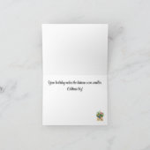 マイルズウォーターかわいらしカラーハッピーバースデー カード (内部)