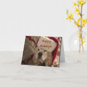 マイルズカードにクリスマス・ウィッシュを送る カード (黄色い花)