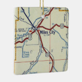 マイルズシティMTヴィンテージマップ セラミックオーナメント (右)