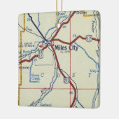 マイルズシティMTヴィンテージマップ セラミックオーナメント (左)