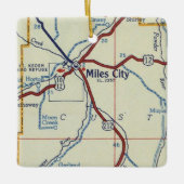 マイルズシティMTヴィンテージマップ セラミックオーナメント (正面)